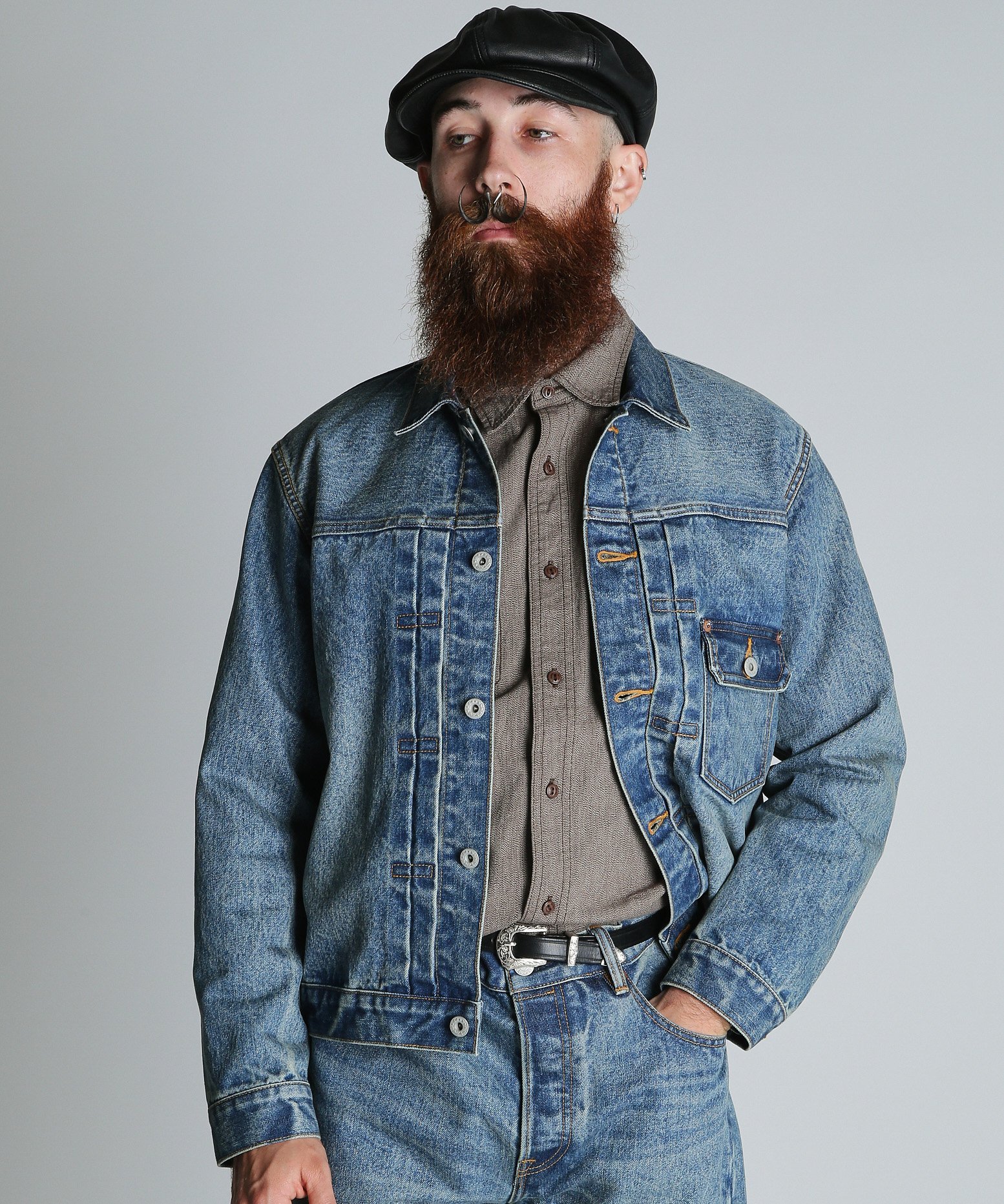Schott LOT. 961J FP G-JKT USED/ファイアプルーフ デニムジャケット ユーズド ショット ジャケット・アウター ブルゾン・ジャンパー【送料無料】