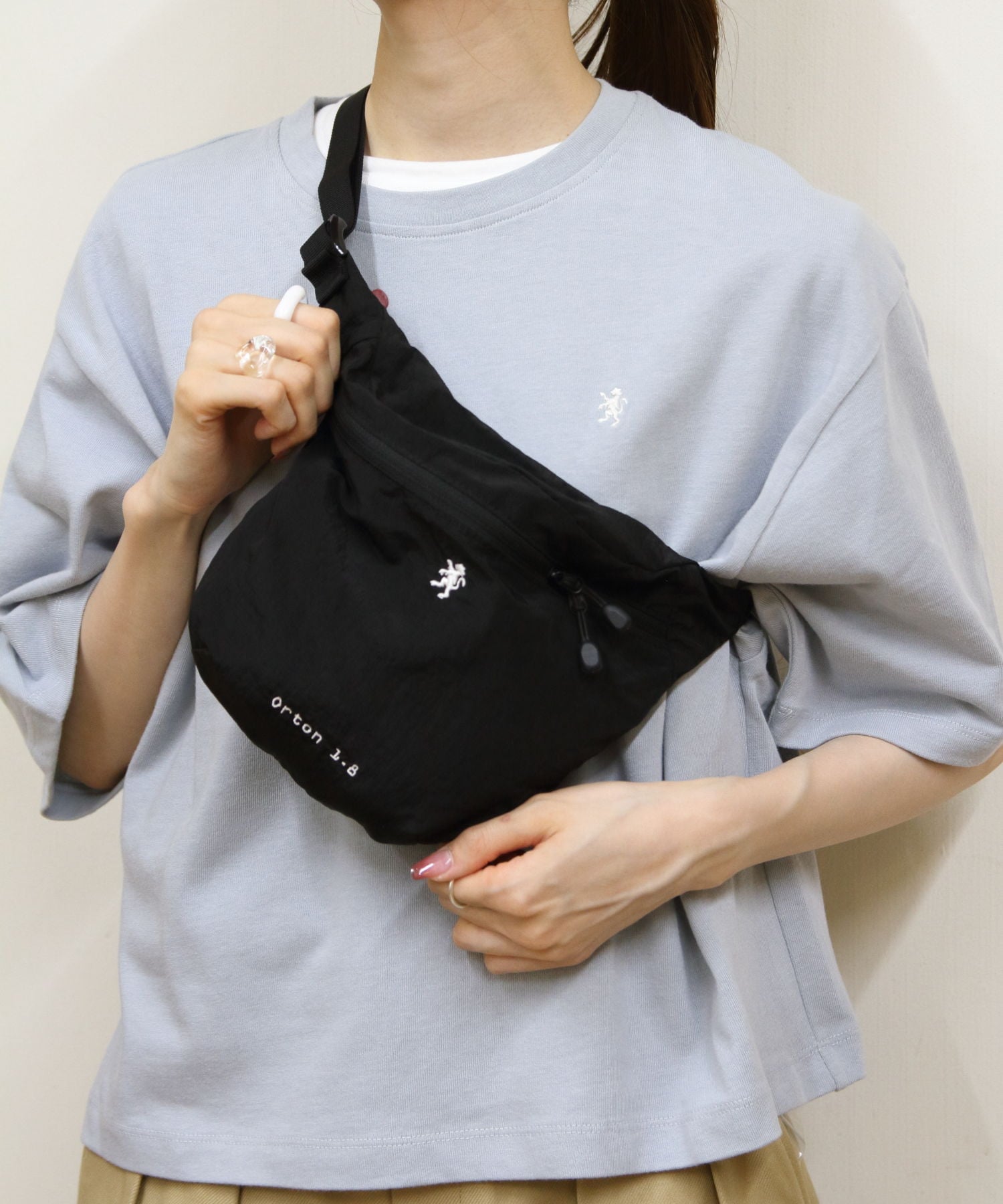 GYMPHLEX GYMPHLEX/(U)Gymphlex/Orton 1.8 ステップス バッグ ショルダーバッグ レッド グレー ブラック【送料無料】