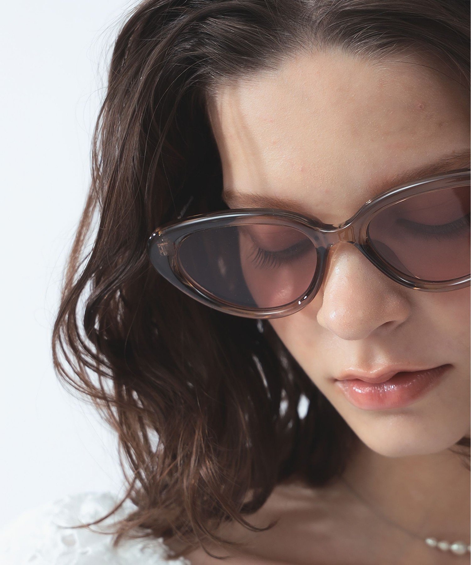Ray BEAMS 【別注】noeyedia / サングラス "NE-459" ビームス ウイメン ファッション雑貨 サングラス ブラウン ブラック【送料無料】
