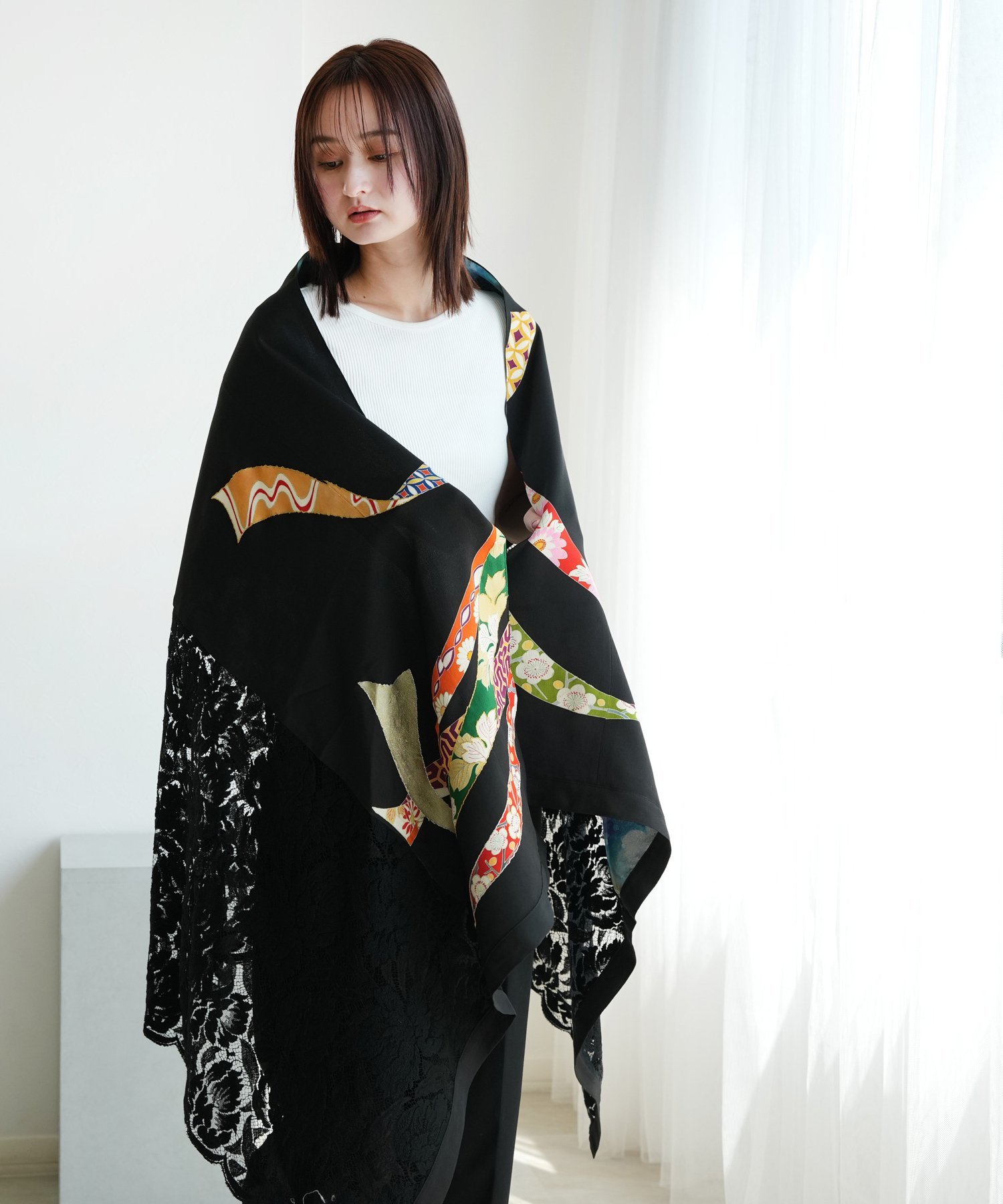 maison utatane maison utatane｜No.SHL01｜静寂の流 ウタタネ ファッション雑貨 マフラー・ストール・ネックウォーマー【送料無料】