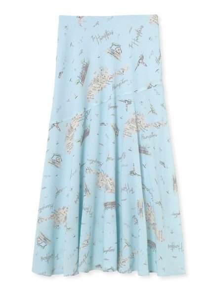 【SALE／50%OFF】Mila Owen 【ウォッシャブル】Hampts地図柄フレアナロースカート ミラオーウェン スカート その他のスカート【送料無料】 stylife-15696499 Rakuten Fashion サンプル画像3