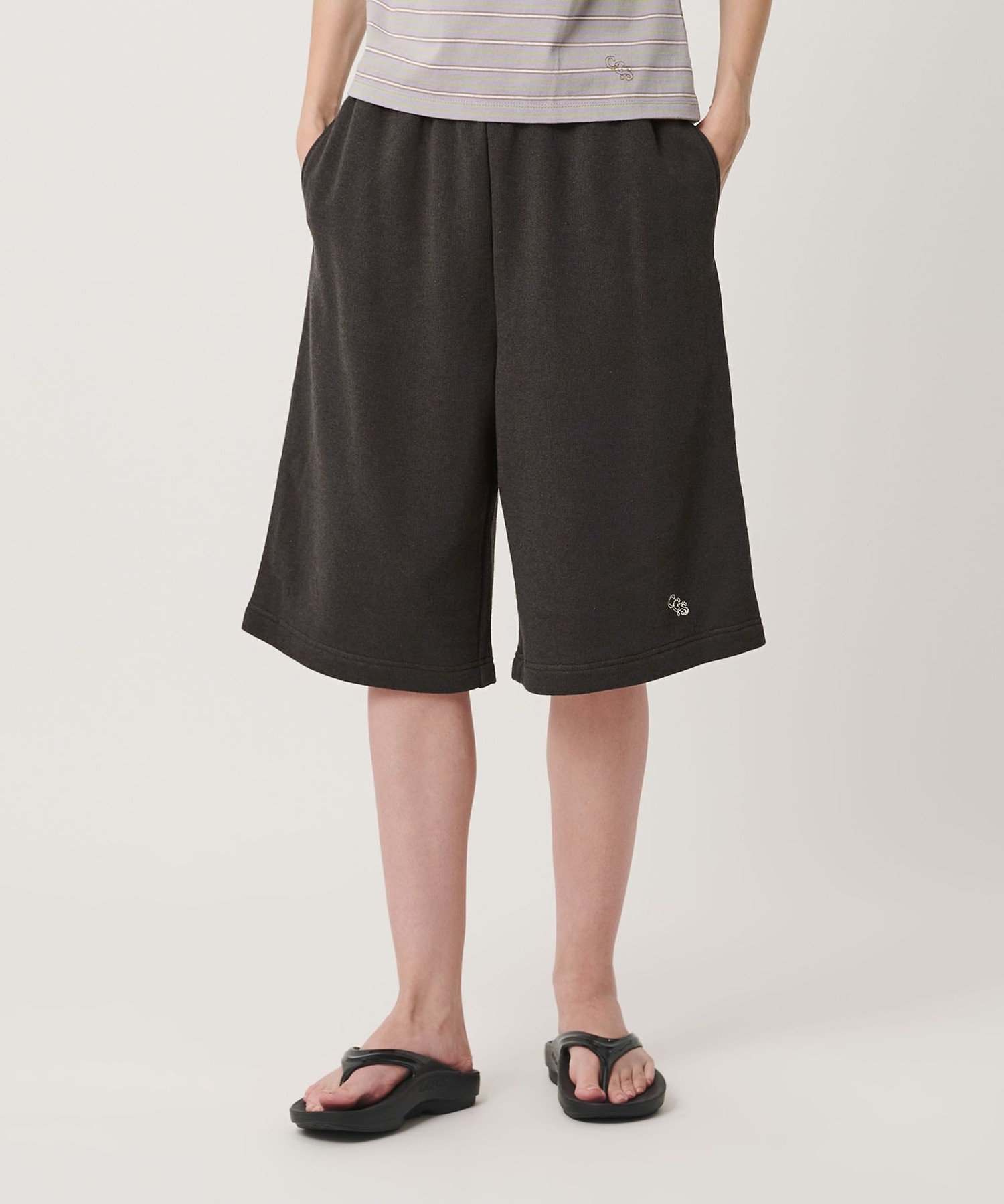 California General Store ＜CGS.＞スウェット ハーフ ショーツ ウィメンズ ビューティー＆ユース　ユナイテッドアローズ パンツ その他のパンツ グレー ベージュ