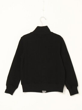 BENETTON (UNITED COLORS OF BENETTON) (K)スウェットロゴスタンドカラージップカーディガン ベネトン(ユナイテッド カラーズ オブ ベネトン) カットソー キッズカットソー ブラック