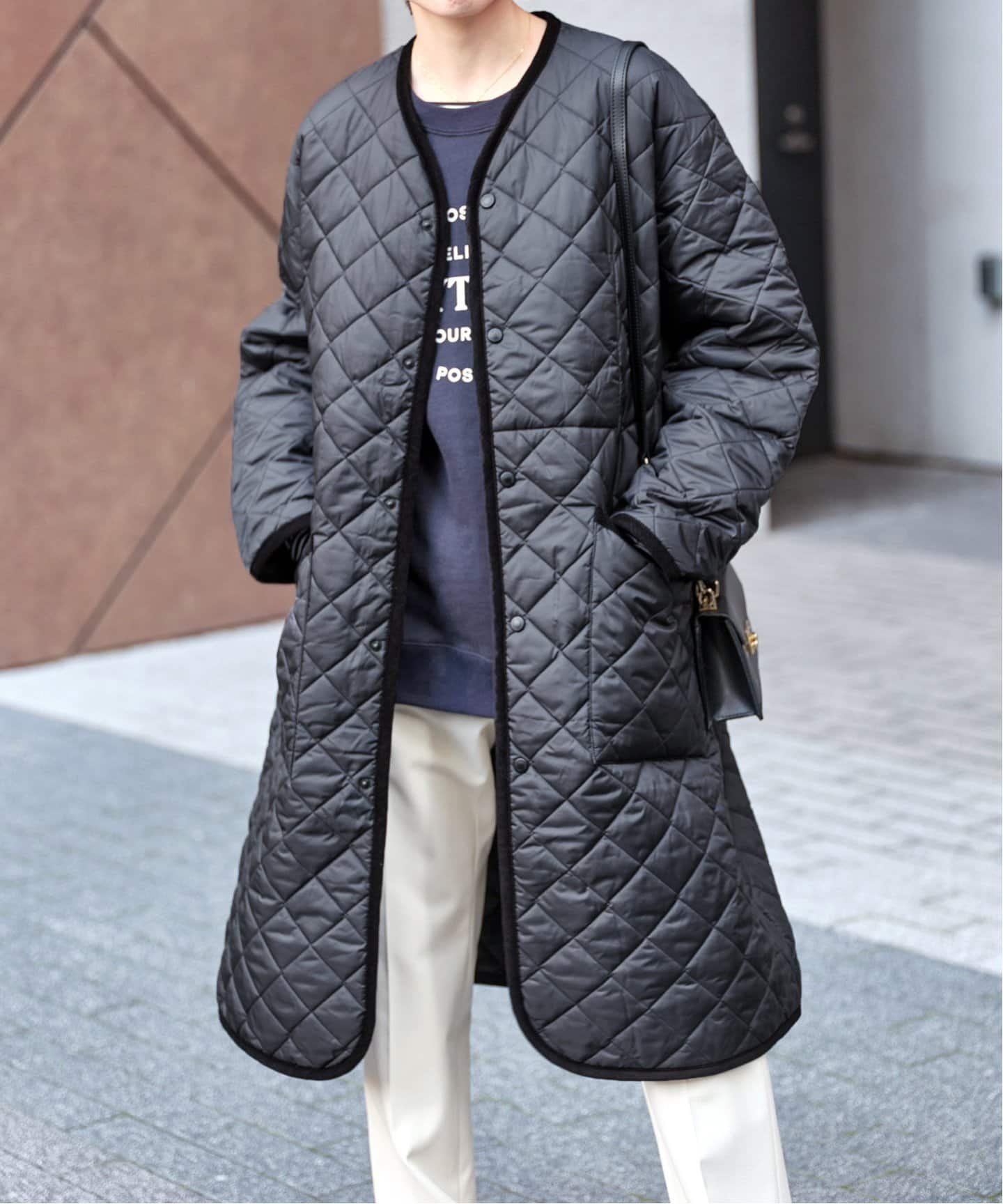 ラベンハム アウター レディース Spick & Span 【LAVENHAM / ラベンハム】THORNHAM COAT MENS スピックアンドスパン ジャケット・アウター その他のジャケット・アウター ブラック カーキ【送料無料】