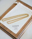 SENTI KIHEI 37 CHAIN GD 喜平(太)チェーンネックレス(シルバー925*金メッキ) コンポジット アクセサリー・腕時計 ネックレス ゴール...