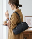 Discoat ロングハンドルボストンバッグ ディスコート バッグ トートバッグ ブラック シルバー ブラウン【送料無料】