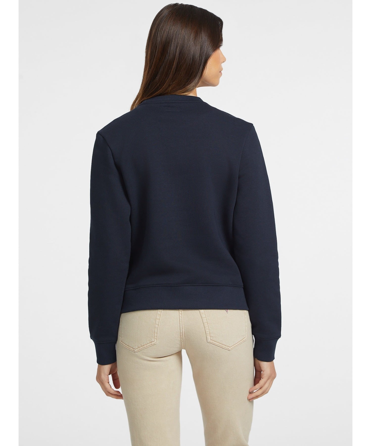 【SALE／50%OFF】GUESS JEANS GUESS JEANS トップス スウェット(W)GJ Logo Emb Sweat ゲス トップス スウェット・トレーナー ネイビー レッド【送料無料】