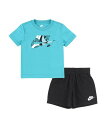 NIKE トドラー(90-100cm) セット商品 NIKE(ナイキ) NKB B NSW OTL FT SHORT SET ルーキーキッズ トップス その他の...