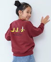 devirock デビラボ BOXシルエット プリント トレーナー トレーナー トップス 25AW デビロック トップス スウェット・トレーナー ワインレッド ...