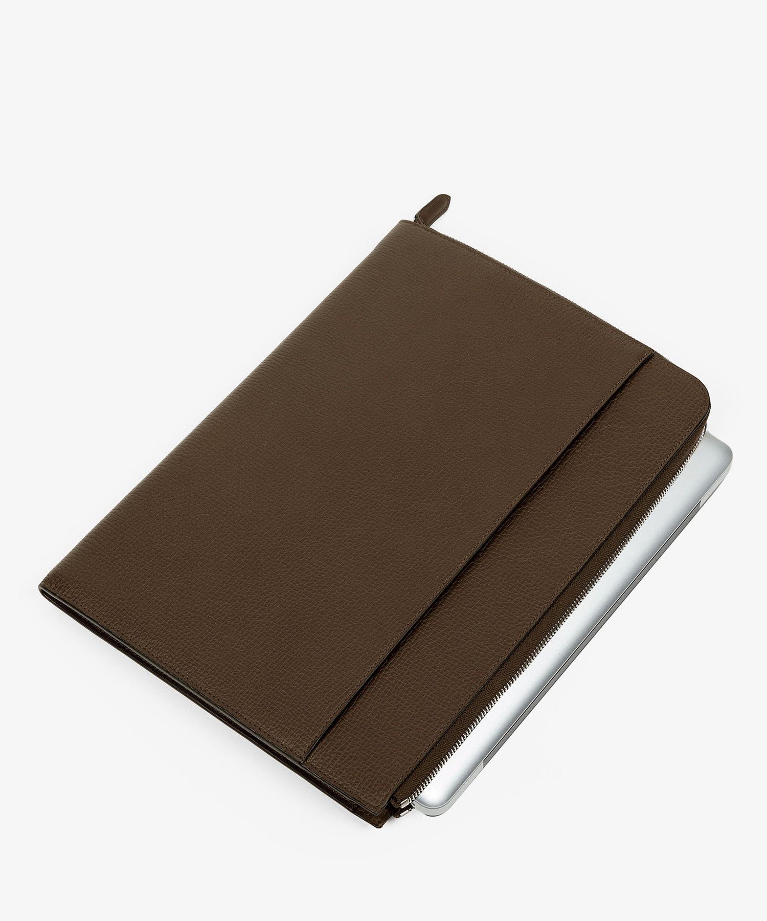 SMYTHSON Ludlow Small Laptop Case with Zip スマイソン ファッション雑貨 その他のファッション雑貨 ブラック【送料無料】