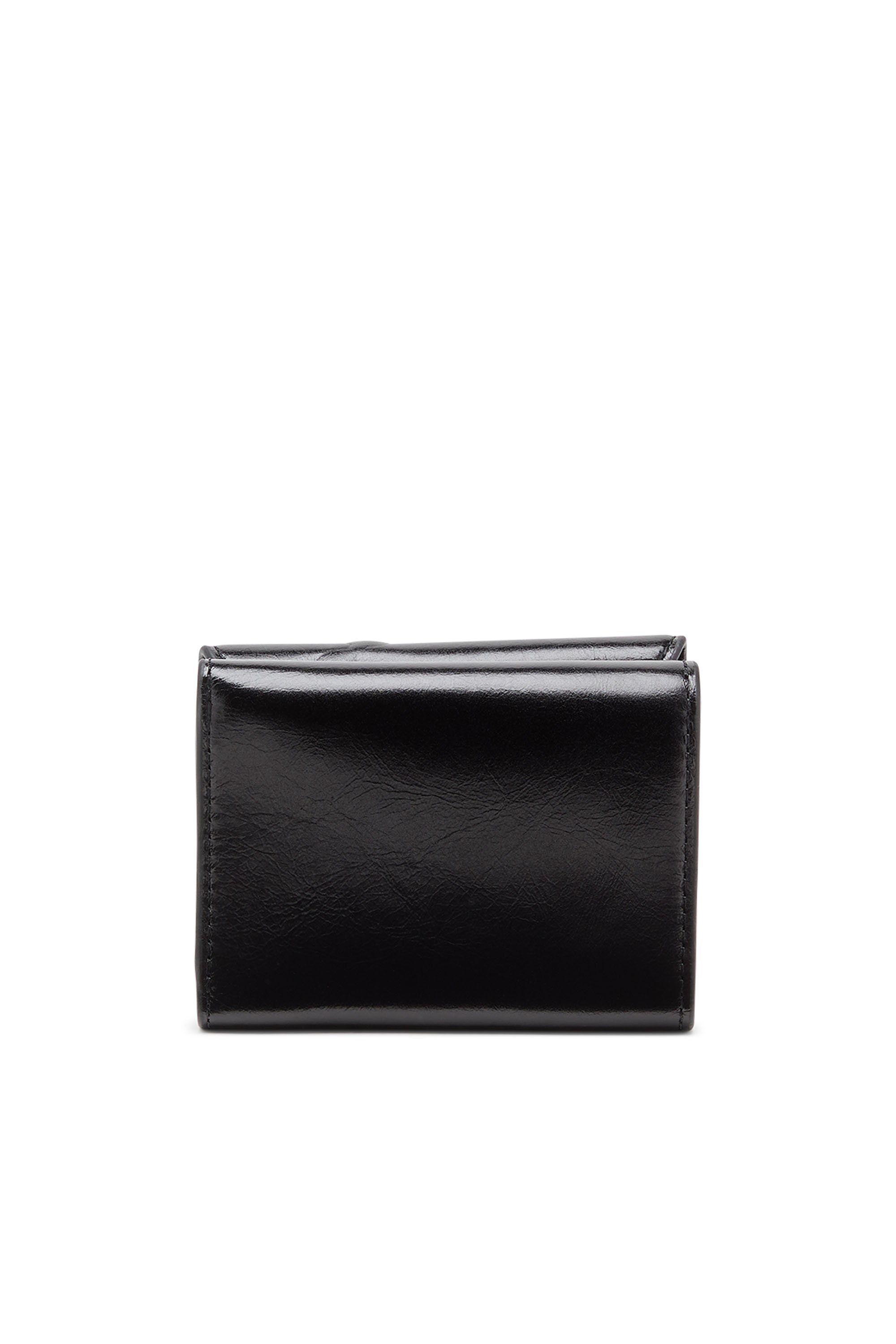 ウィメンズ 三つ折りウォレット TRI FOLD COIN XS II ディーゼル 財布・ポーチ・ケース 財布 ブラック