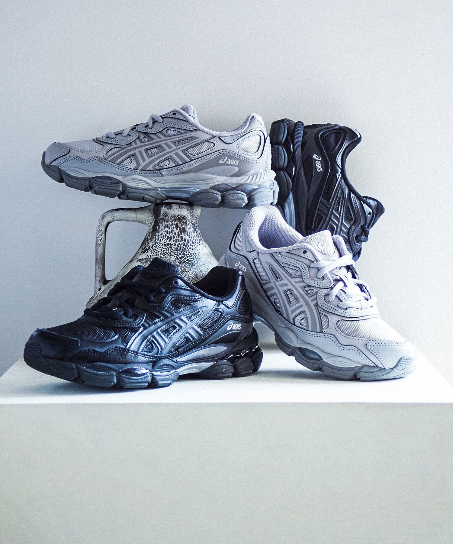 ROSE BUD asics GEL-NYC ローズバッド シューズ・靴 スニーカー ブラック【送料無料】
