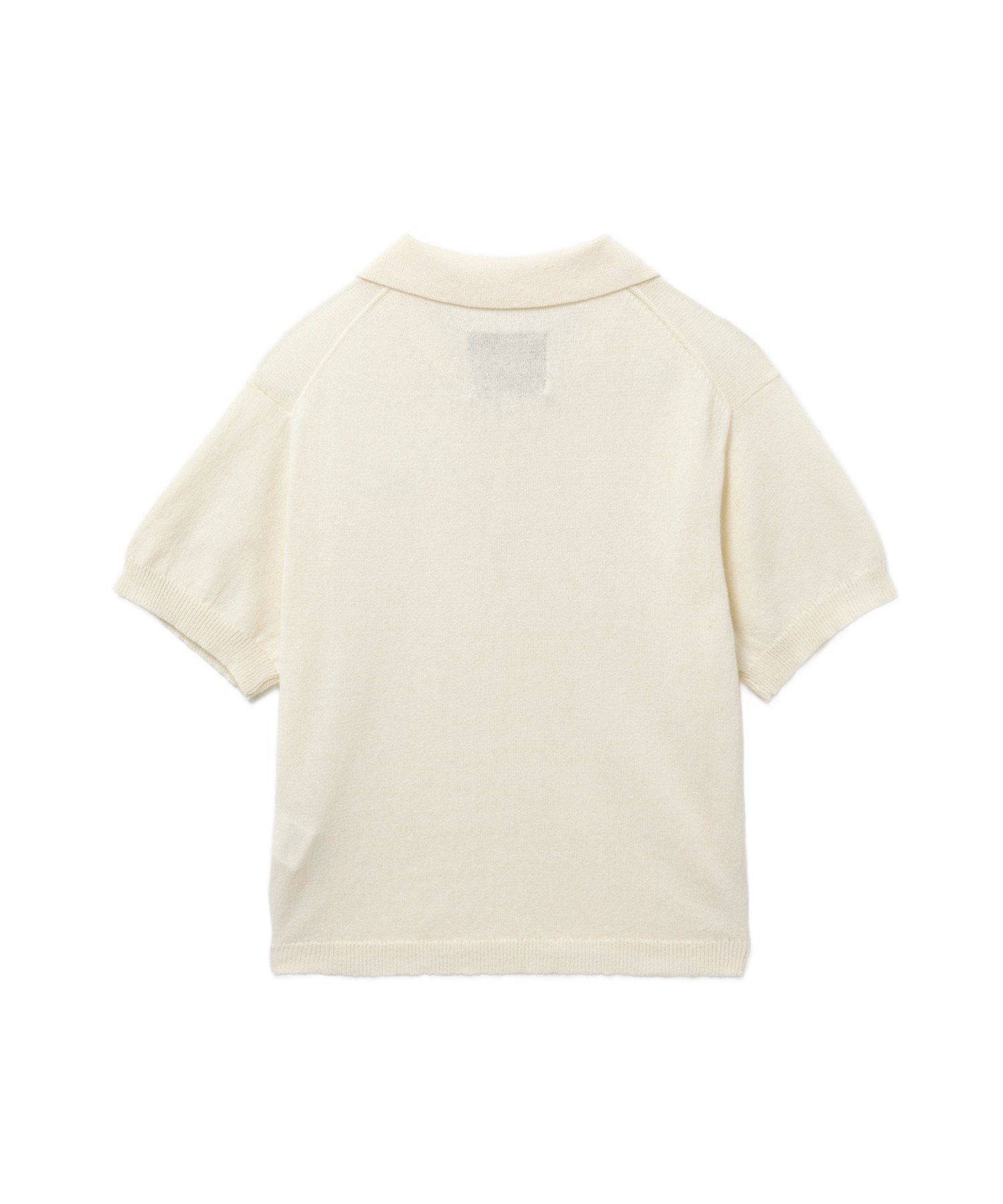 REGULAR POLO SWEATER ア ベイシング エイプ トップス ニット ネイビー ホワイト
