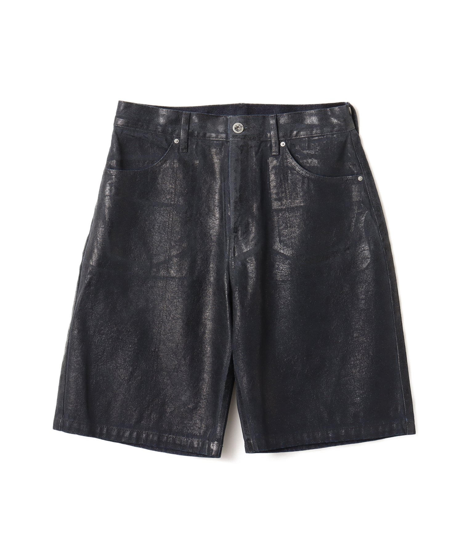atmos atmos Foil Print Denim Shorts BLUE アトモス パンツ その他のパンツ ブルー