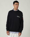 AVIREX NAVAL CREWNECK KNIT / ネイバル クルーネック ニット / AVIREX / アヴィレックス アヴィレックス トップス スウェット・トレーナー ネイビー ブラック【送料無料】 1