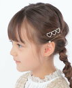 SHIPS KIDS SHIPS KIDS:パール モチーフ ヘアピン セット シップス ヘアアクセサリー バレッタ・ヘアクリップ・ヘアピン ホワイト