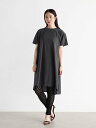【SALE/29%OFF】MEDOC original バックプリーツカットソー ラシュッド トップス カットソー・Tシャツ ブラック グレー【送料無料】(4)