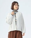 BEAMS HEART WOMEN ノーカラー コクーン ブルゾン ビームス ハート ジャケット・アウター ブルゾン・ジャンパー ベージュ ブラック ホワイト【送料無料】