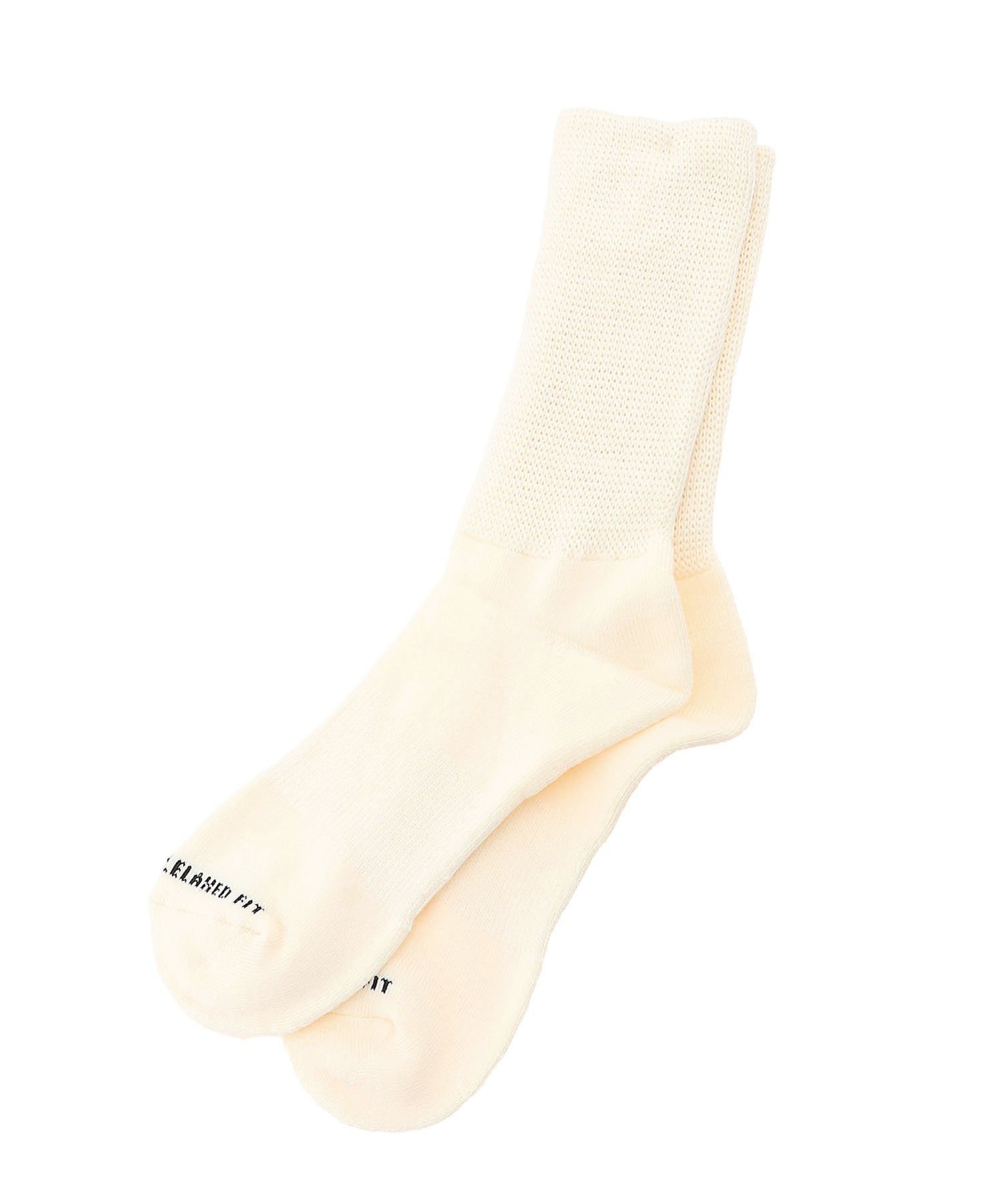 F.S.B/(U)【ZENITH】RELAX FIT DOUBLE LOOP SOCKS エフエスビー 靴下・レッグウェア 靴下 ブルー ホワイト