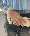 【SALE/35%OFF】Casselini Casselini(キャセリーニ)ダブルビーズハンドストラップ キャセリーニ スマホグッズ・オーディオ機器 その他...