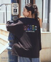 earth music&ecology 【予約】PEANUTS/earth ピーナッツギャングロンT アースミュージック&エコロジー トップス カットソー・Tシャツ ブラック【送料無料】