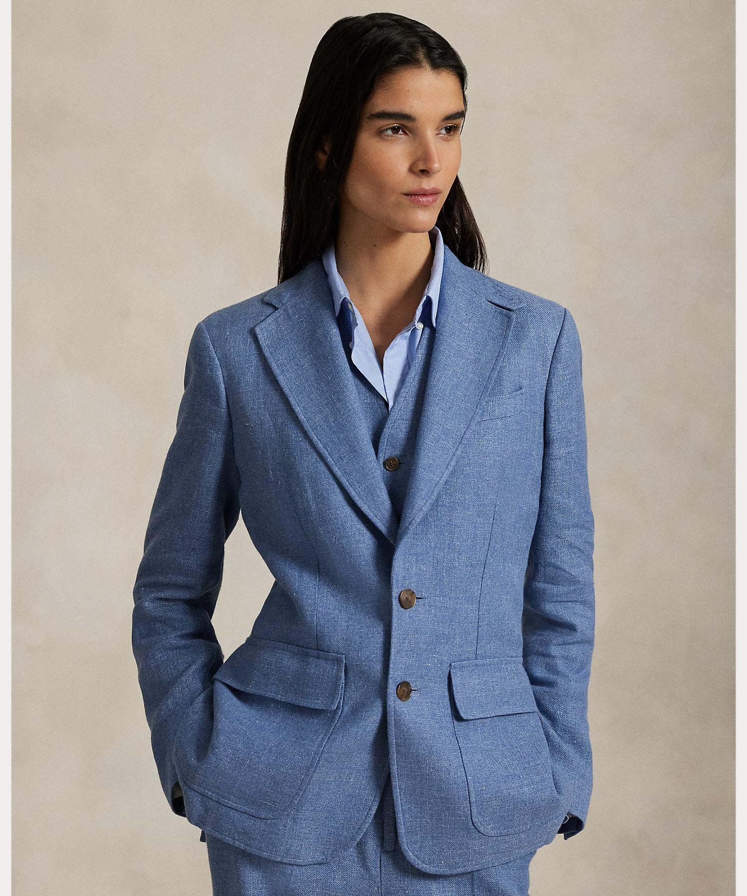 超美品 RALPH LAUREN ラルフローレン リネン100% ジャケット 楽天市場】リネン(ブランドラルフローレン)(コート
