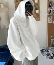 【SALE/30%OFF】miniministore パーカー レディース秋冬裏起毛スウェット ミニミニストア トップス パーカー・フーディー ホワイト グレー
