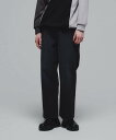 タケオキクチ 服 メンズ 【SALE／5%OFF】tk.TAKEO KIKUCHI ルーズテーパードデニムパンツ ティーケータケオキクチ パンツ ジーンズ・デニムパンツ ブラック ブルー【送料無料】