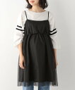 【SALE/50%OFF】LEPSIM 【産前・産後対応】マタニティ/シアーキャミビスチェチュニック レプシィム マタニティウェア・ベビー用品 その他のマタニテ...