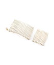 Complex Biz ポライトシェルパール コーム2個セット コンプレックス ビズ ヘアアクセサリー その他のヘアアクセサリー ホワイト【送料無料】