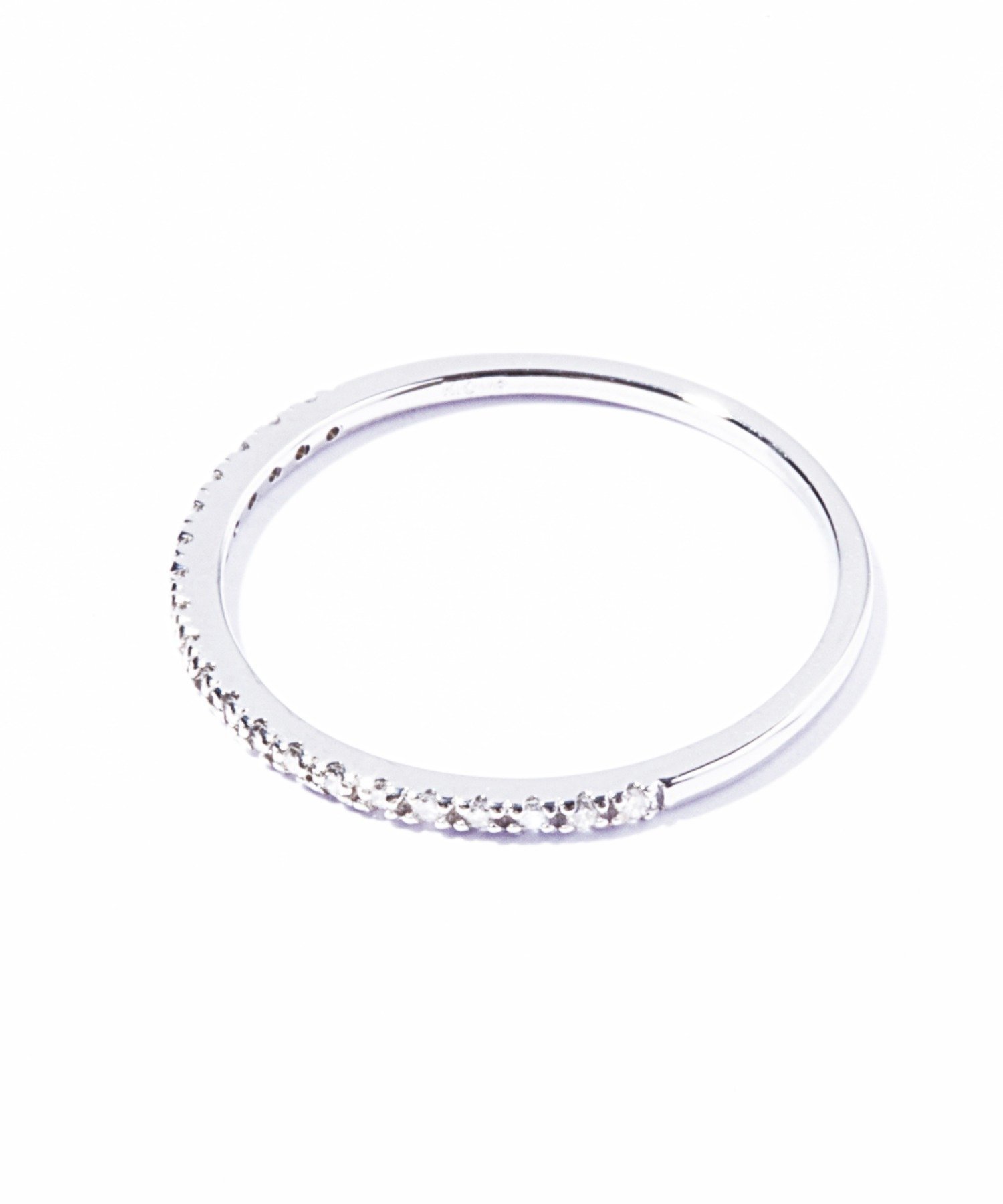 les bon bon les bonbon/diamond hurf etanity ring WG ダイヤモンド リング 10金 フォブ アクセサリー・腕時計 リング・指輪