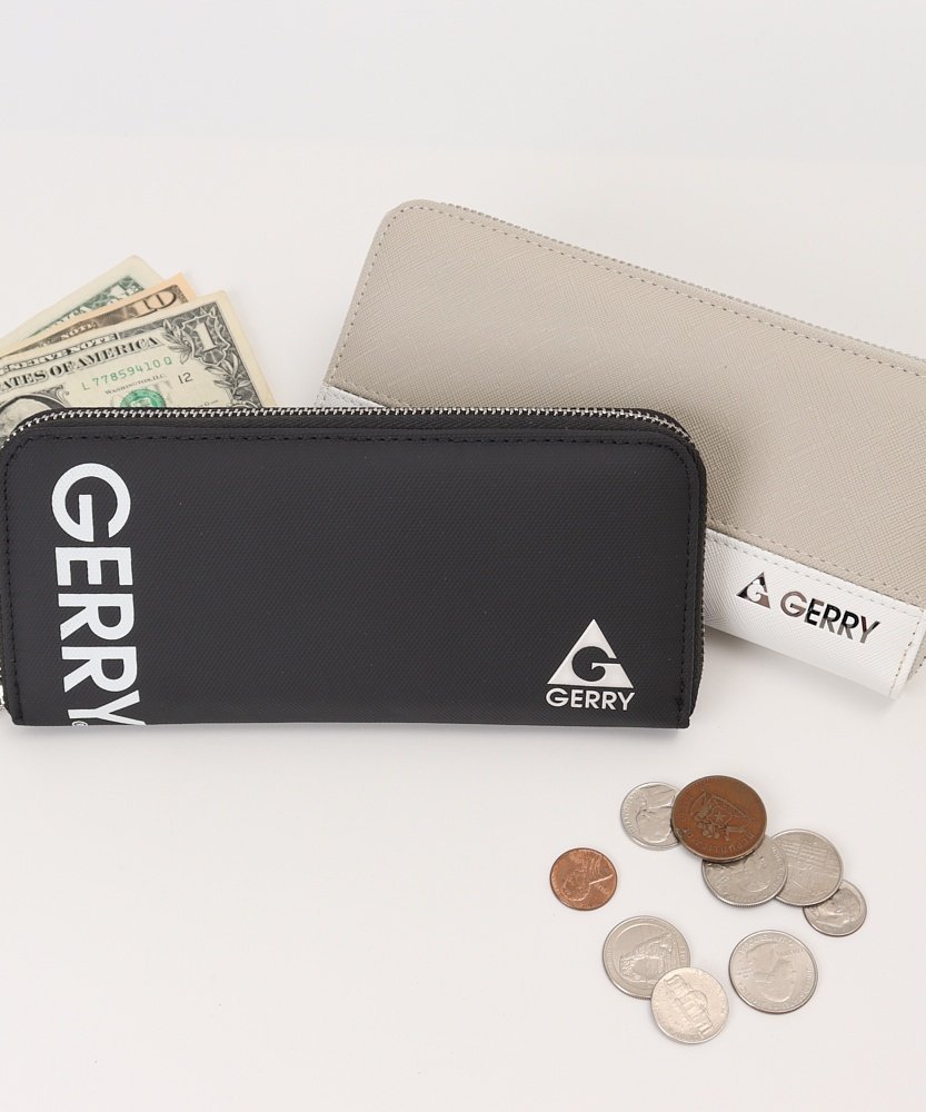 GERRY GERRY ジェリー ラウンド長財布 ローラ 財布・ポーチ・ケース 財布 ブラック【送料無料】