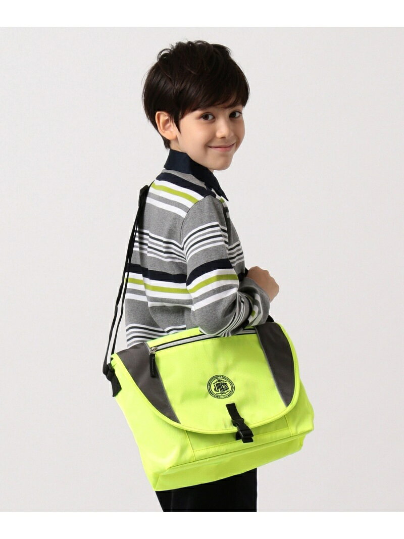 【SALE／30%OFF】J.PRESS 【KIDS雑貨】メッセンジャーバッグ ジェイプレス バッグ ショルダーバッグ グリーン ネイビー【送料無料】