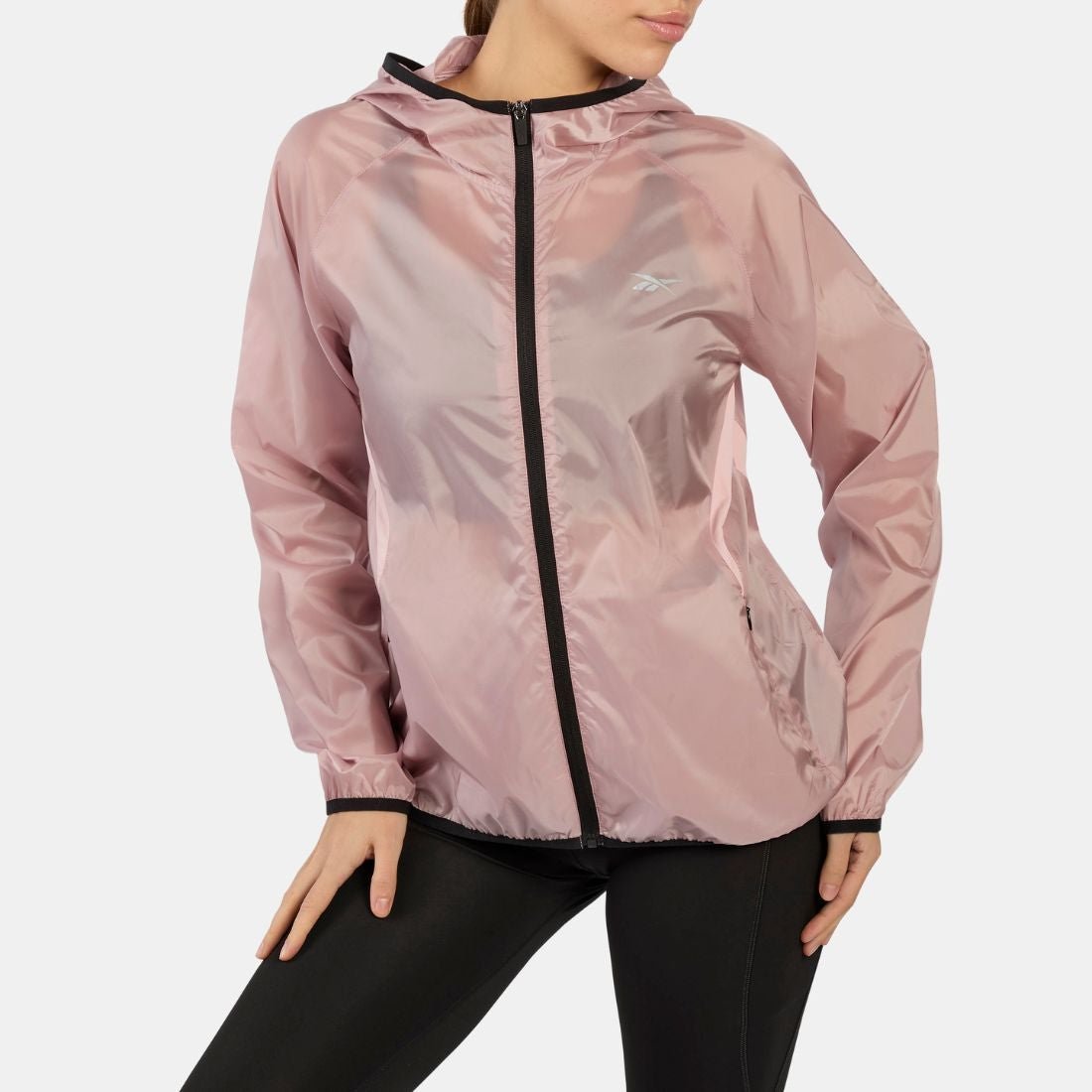 ラックス スピード フルジップジャケット / LUX SPEED FULL ZIP JACKET リーボック ジャケット・アウター マウンテンパーカー パープル ブラック