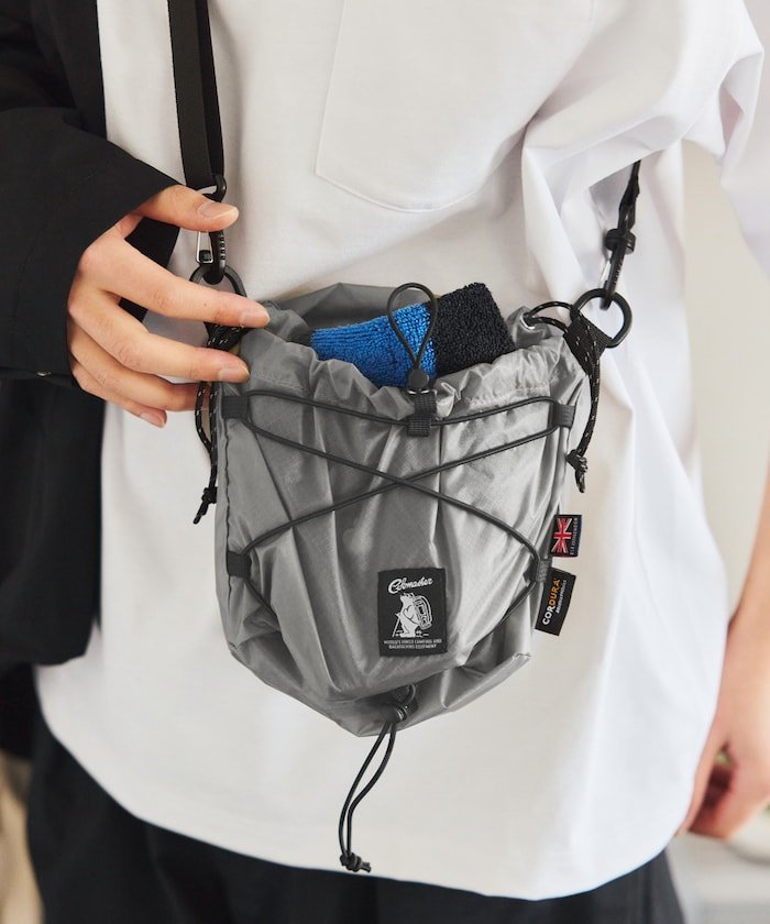 COBMASTER 別注 2WAY ROLLTOP&KINCHAKU SHOULDE フリークスストア バッグ ショルダーバッグ パープル ブラック ベージュ グレー