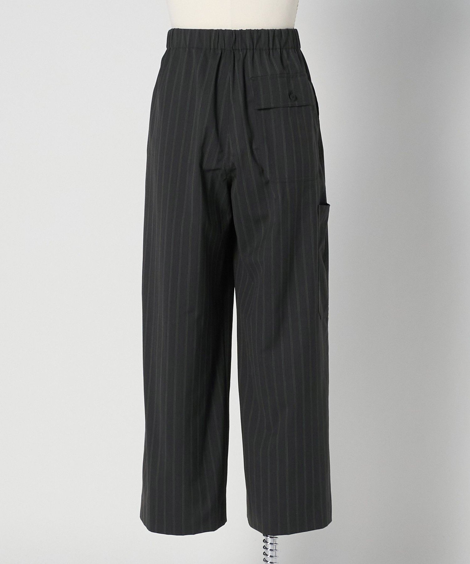 ＜LOEFF＞ヘリンボン ストライプ ファティーグ パンツ MENS ユナイテッドアローズ アウトレット パンツ その他のパンツ グレー