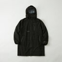 W.M.B.C (M)WM x KIU WATERPROOF BICYCLE LONG JACKET ホワイトマウンテニアリング ジャケット アウター ナイロンジャケット ブラック【送料無料】