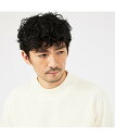 【SALE/25%OFF】ABAHOUSE LASTWORD 【定番人気】12ゲージ 畦編み モックネック ニット アバハウス トップス ニット ホワイト ブラ...