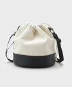 【SALE/30%OFF】THE SHOP TK BOUOキャンバス巾着ショルダー ザ ショップ ティーケー バッグ ショルダーバッグ ホワイト ブラック