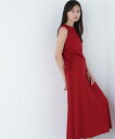 NATURAL BEAUTY BASIC サイドギャザーカットソーワンピース ナチュラルビューティベーシック スーツ・フォーマル セットアップスーツ ブラウン ...