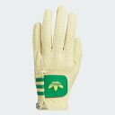 adidas 【公式】アディダス adidas 【オリジナルスゴルフ】マーカー付き レザー グローブ アディダス ファッション雑貨 手袋 イエロー【送料無料】