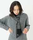 【SALE/50%OFF】GEORGES RECH GRロゴ細幅ニットスカーフ ジョルジュ・レッシュ ファッション雑貨 マフラー・ストール・ネックウォーマー ブ...