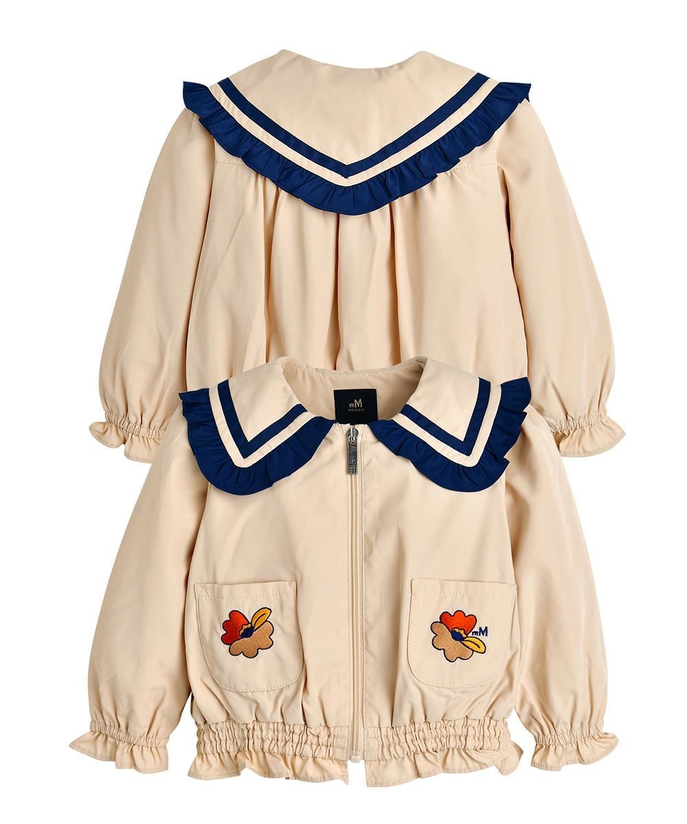 【SALE／50%OFF】moimoln 【ReReアイテム】エルヴァンブルゾン モイモルン ジャケット・アウター ブルゾン・ジャンパー ベージュ