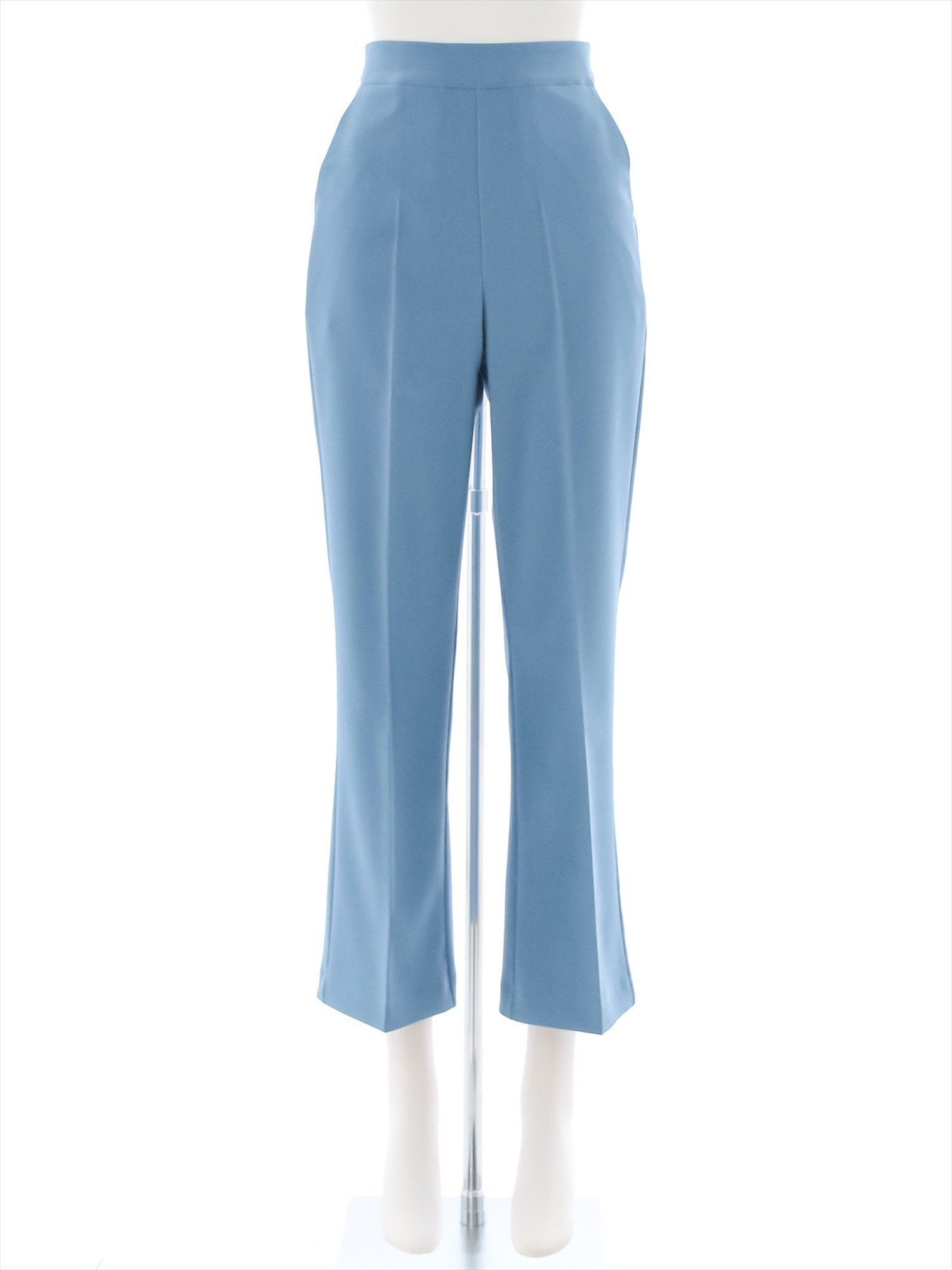 【SALE／56%OFF】clear セミフレアパンツ【WEB限定】 クリア パンツ その他のパンツ ブルー グリーン ホワイトのサムネイル