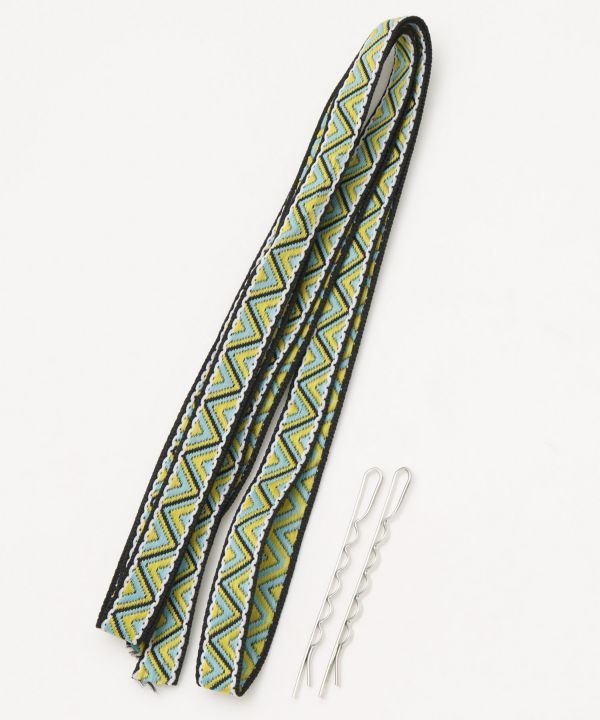 チャイハネ ジグザセットストリング アミナコレクション ヘアアクセサリー その他のヘアアクセサリー ピンク グレー イエロー