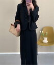 【SALE/20%OFF】aimoha - select - aimoha -select-/(W)韓国風スーツ風セットアップ アイモハ スーツ・フォーマル セ...