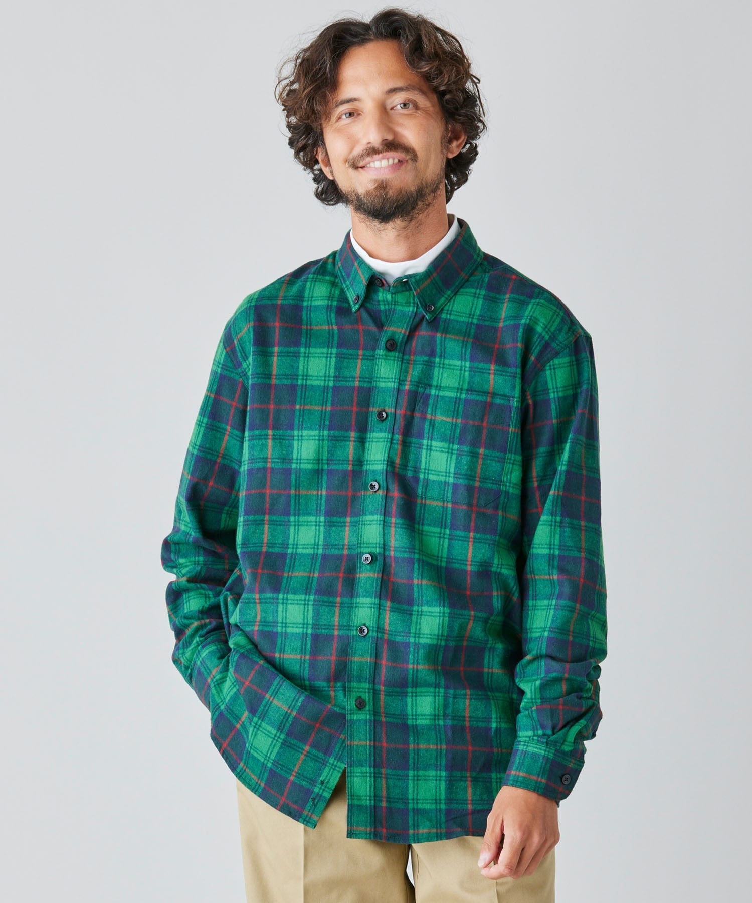 L.L.Bean（エルエルビーン）『メンズスコッチ・プラッド・フランネル・シャツジャパン・フィット』