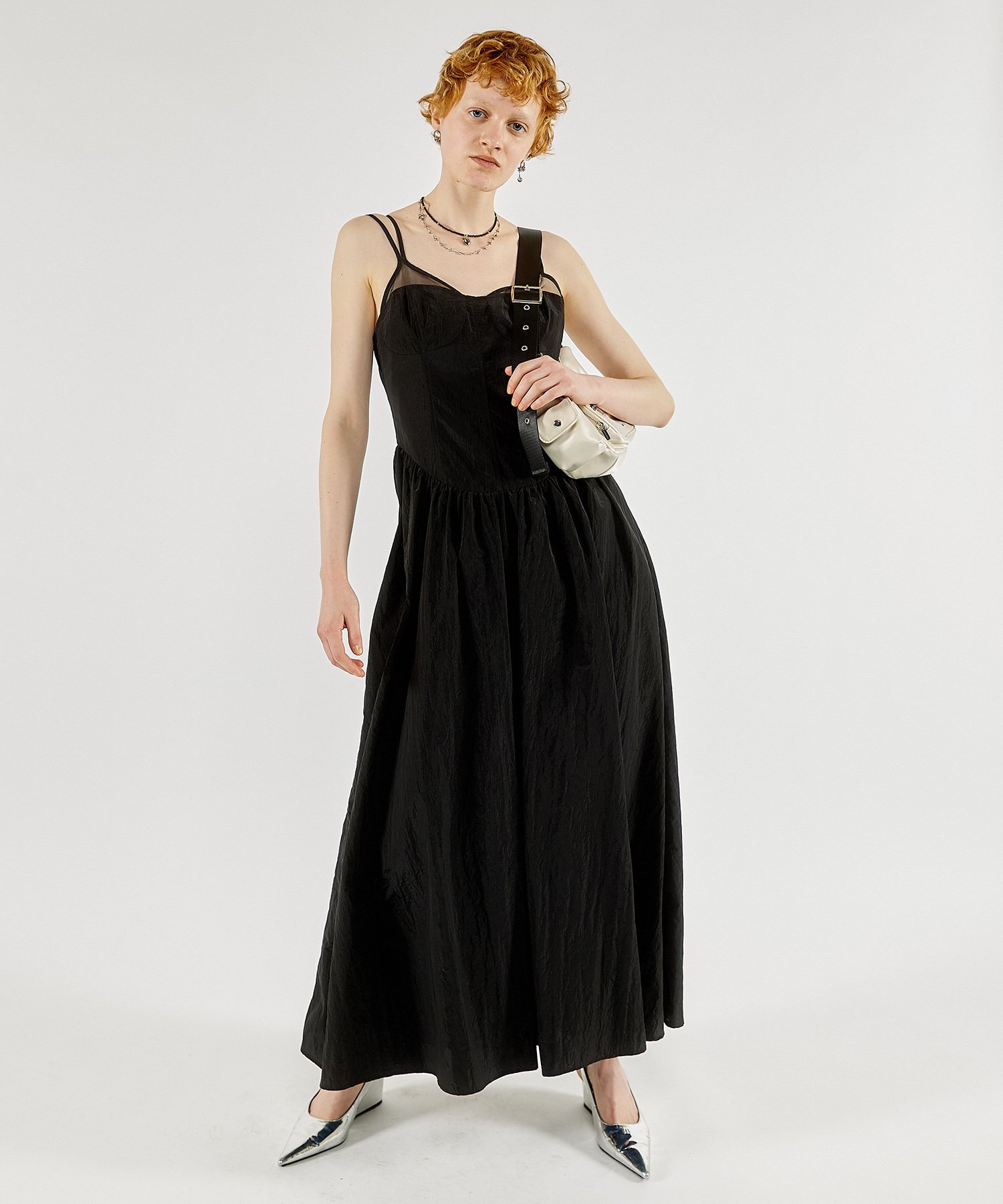 楽天Rakuten FashionMAISON SPECIAL Corset Camisole Dress メゾンスペシャル ワンピース・ドレス ワンピース ブラック オレンジ ブルー ベージュ【送料無料】