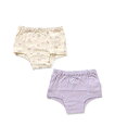 apres les cours GIRLS無地・総柄ボクサーパンツ/2枚セット エフオーオンラインストア インナー・ルームウェア ショーツ ホワイト ブルー