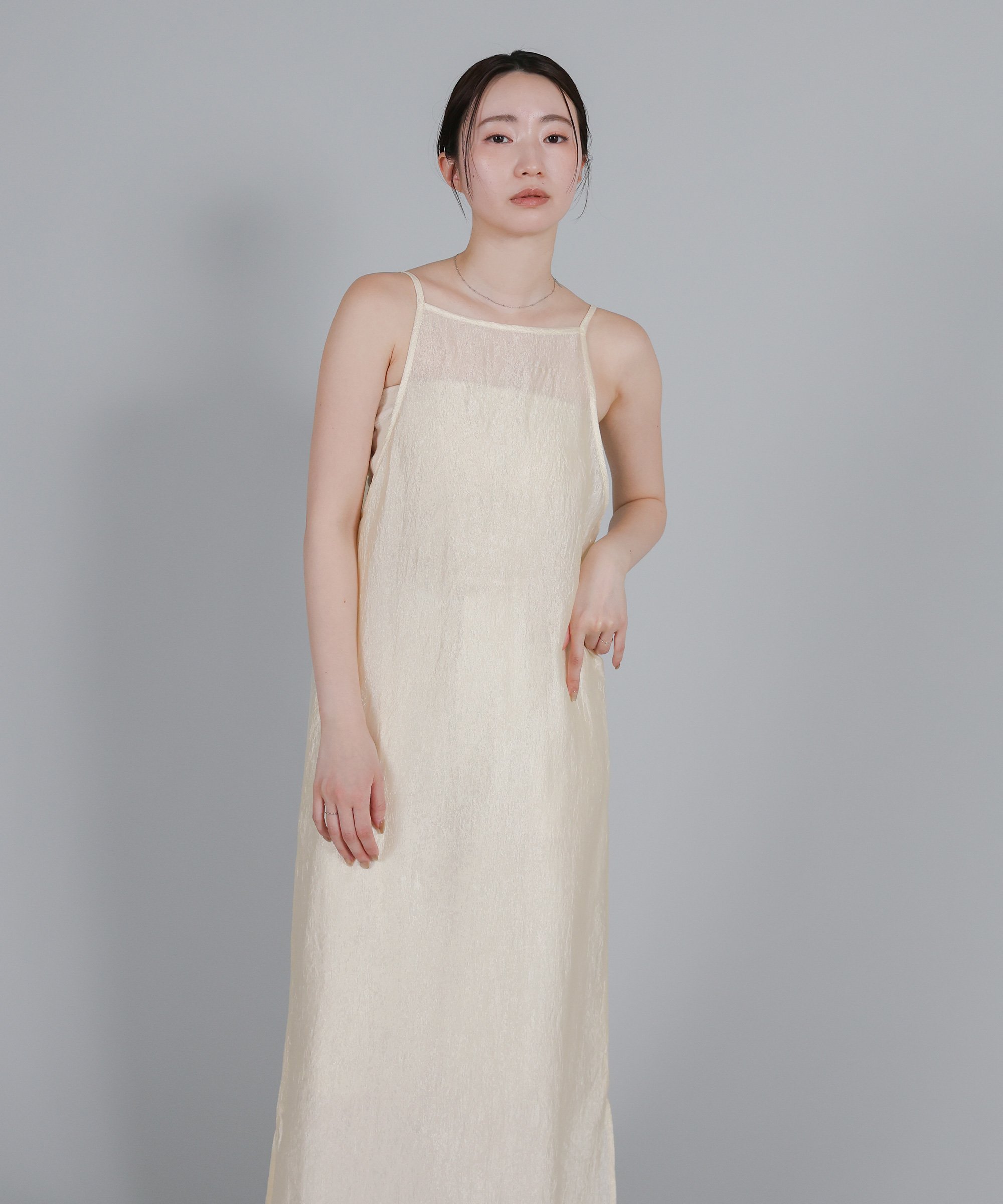SELECT MOCA 【Et】Crepe Camisole Onepiece セレクトモカ ワンピース・ドレス ワンピース